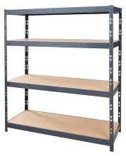 Lagerhylla Stål Grå 160 x 180 cm - 600 kg/hyllplan Work>it